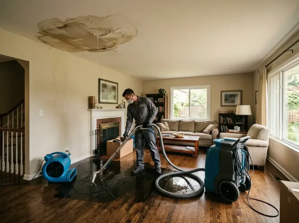 attic-pipe-burst-ceiling-drip-008 — frequently asked questions, Water Damage Restoration & Carpet Care in Cerritos, CA